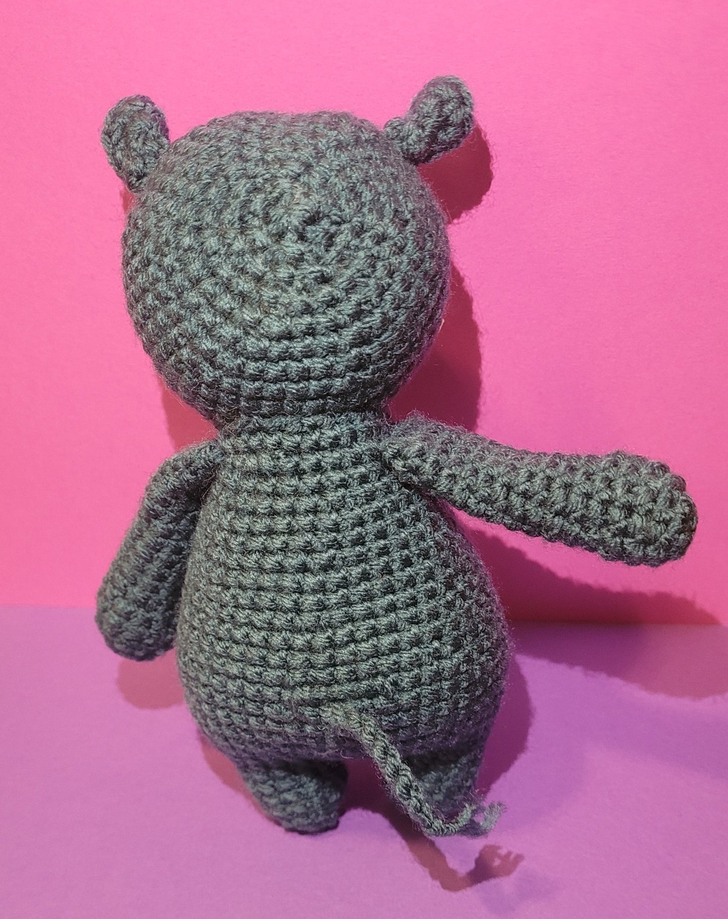 Hippo Crochet Stuffed Animal