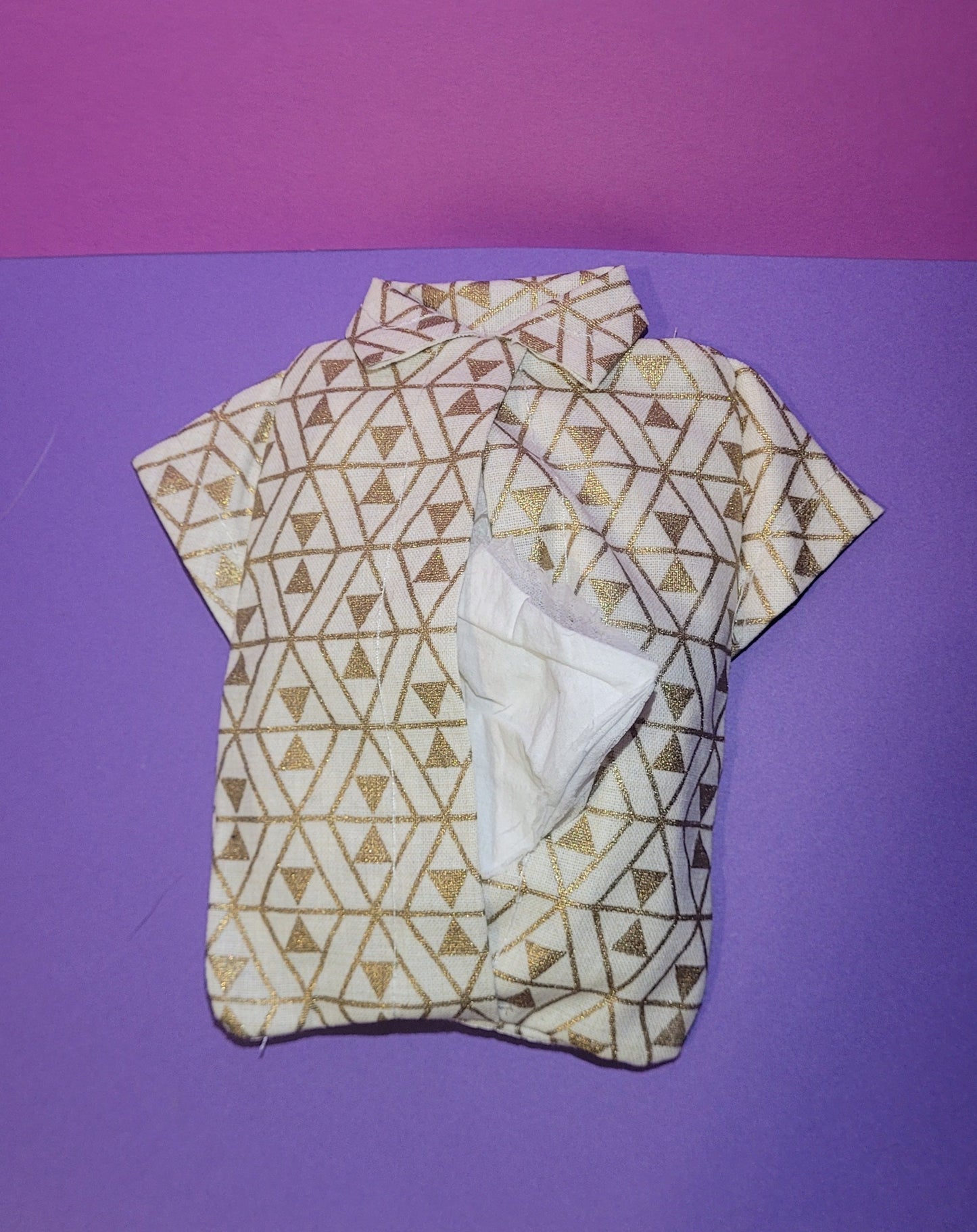 Pocket Tissue Holder - Mini Shirt Design