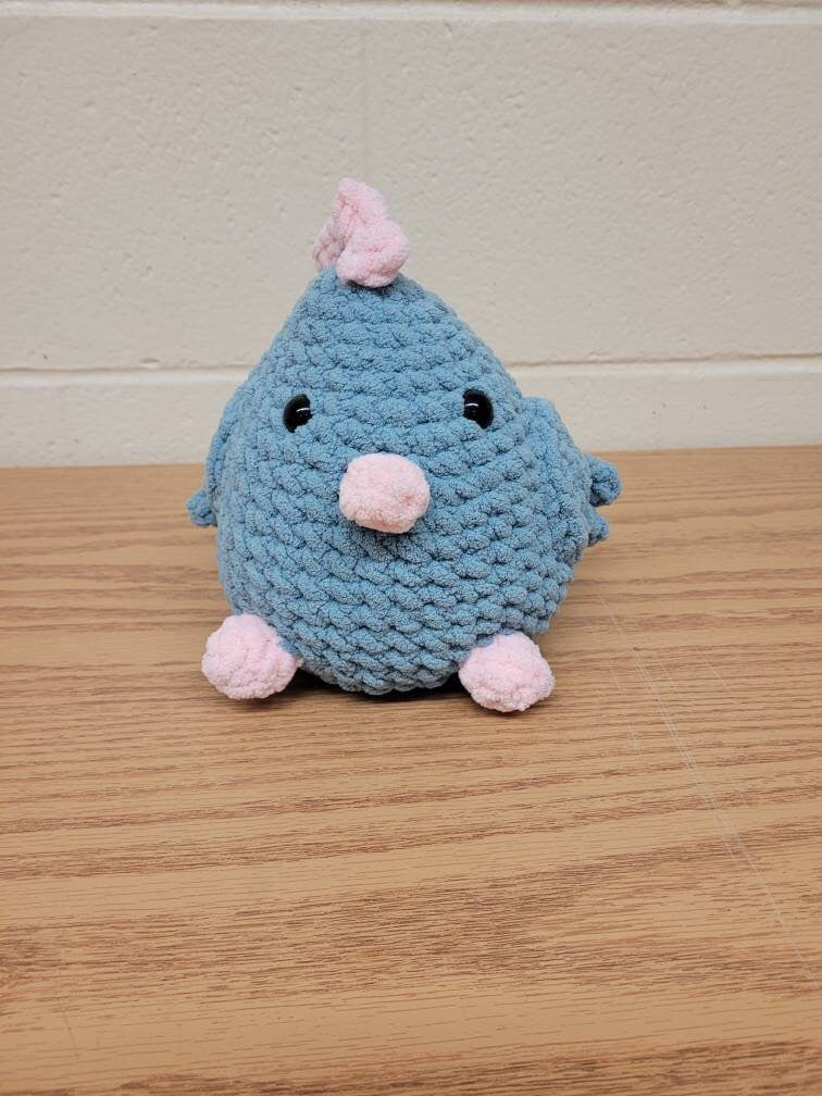 Squishy Chicken Crochet Stuffed Animal